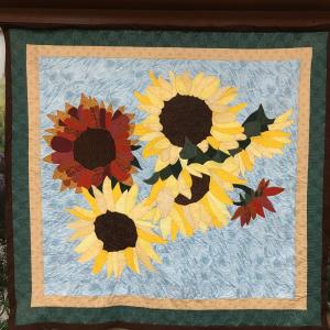 Harlequin  Smiles - 63 x 66 Quilt - Paper Pieced / Applique