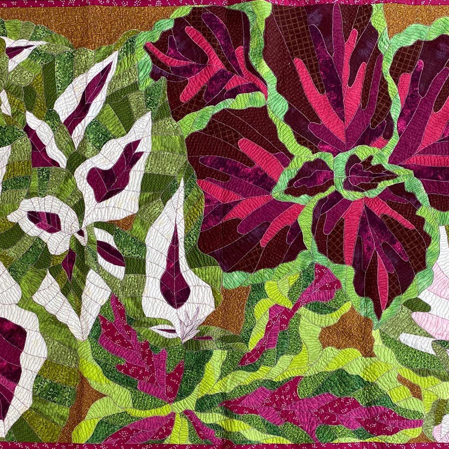 Coleus Chorus Quilt from Havested by Maia