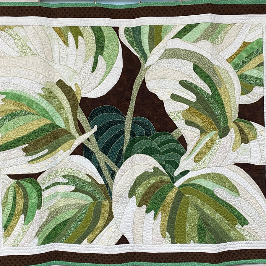 Victory Hosta Quilt from Havested by Maia