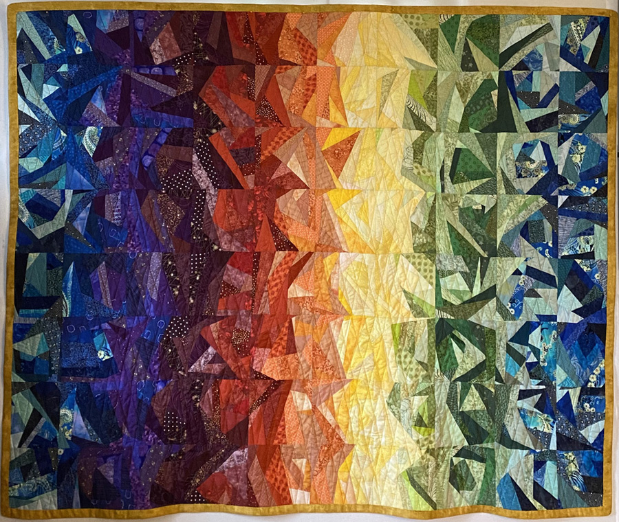 Sagrada Familia Quilt from Havested by Maia